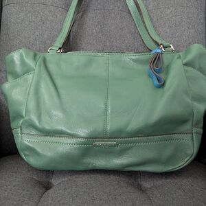 Green Leather Handbag